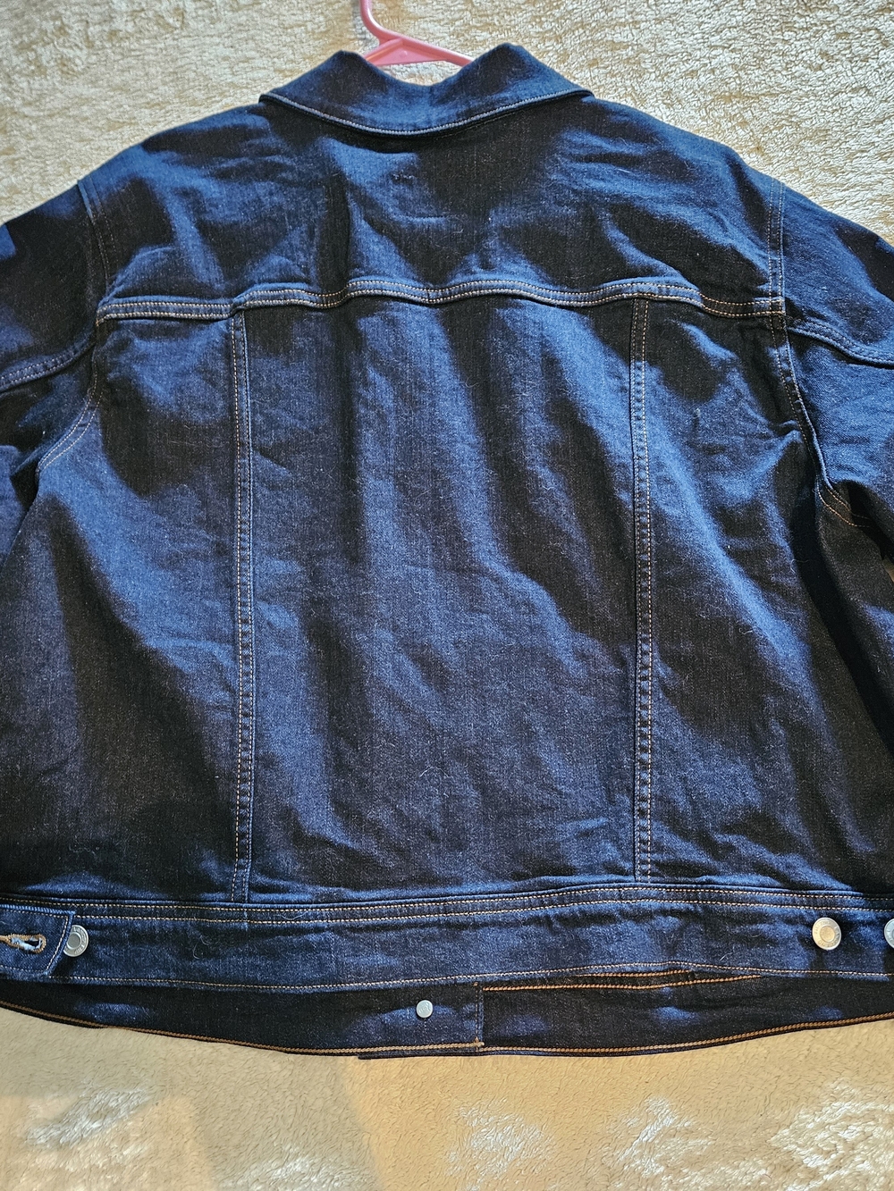 Lands' End Denim Jacket Blue Size 2X - Picture 2 of 3